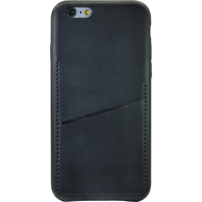 Coque classique avec pochette CB pour Apple iPhone 6/6s, Noir