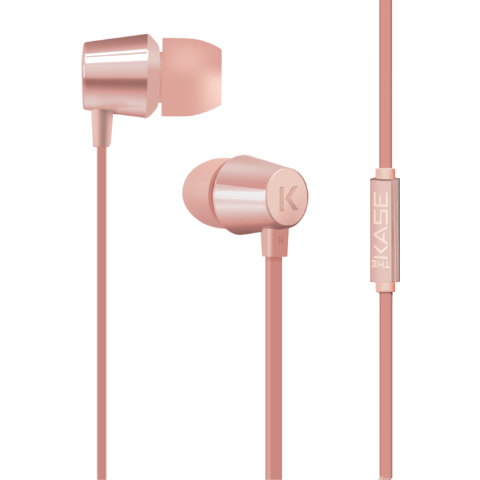 K Ecouteurs intra-auriculaires, Or Rose