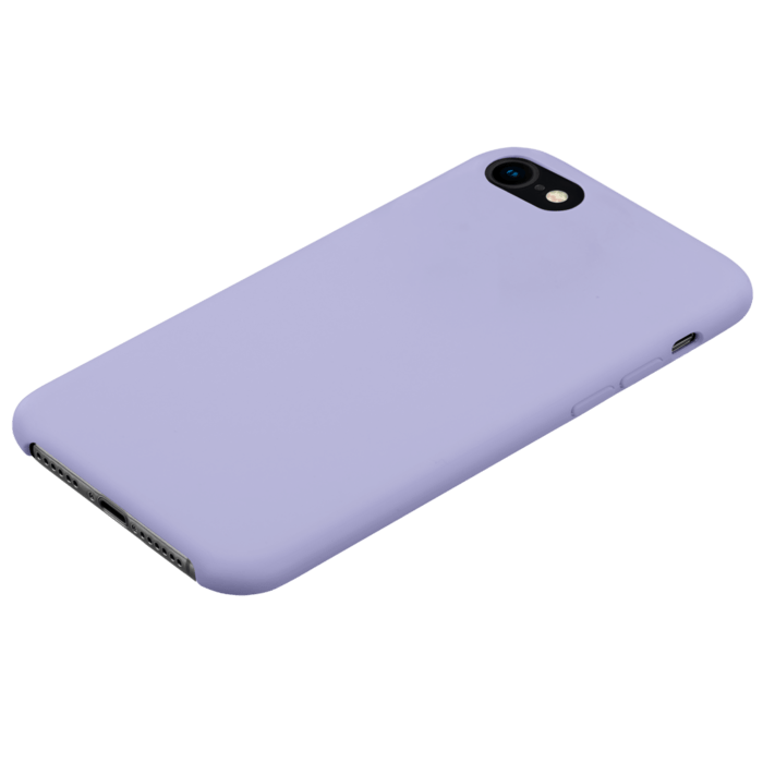 (Special Edition) Coque en Gel de Silicone Doux pour Apple iPhone 7/8/SE 2020/SE 2022, Violet Lilas