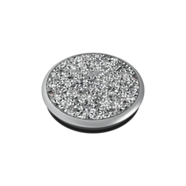 PopSockets PopGrip, Cristal Argent Swarovski