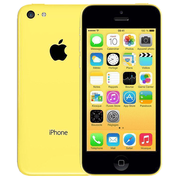 iPhone 5c reconditionn&eacute; 32 Go, Jaune, d&eacute;bloqu&eacute;