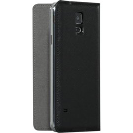 Guess Coque arrière avec clapet pour Samsung Galaxy S5, Cloutée Noir