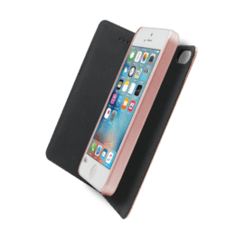 Case 2-in-1 Magnetic Slim Wallet & Case for Apple iPhone 5/5s/SE, Pink