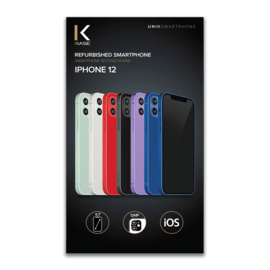 iPhone 12 reconditionn&eacute; 64 Go, (PRODUCT)Red, d&eacute;bloqu&eacute;