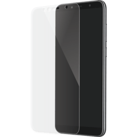 Full Coverage Tempered Glass Screen Protector for Huawei Honor 7A/ Y6 (2018), Transparent