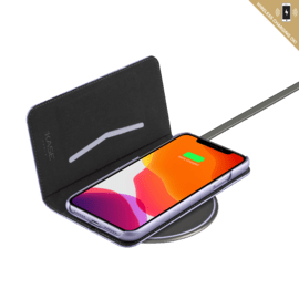 Portafoglio e custodia magnetici slim 2 in 1 GEN 2.0 per Apple iPhone 11, viola