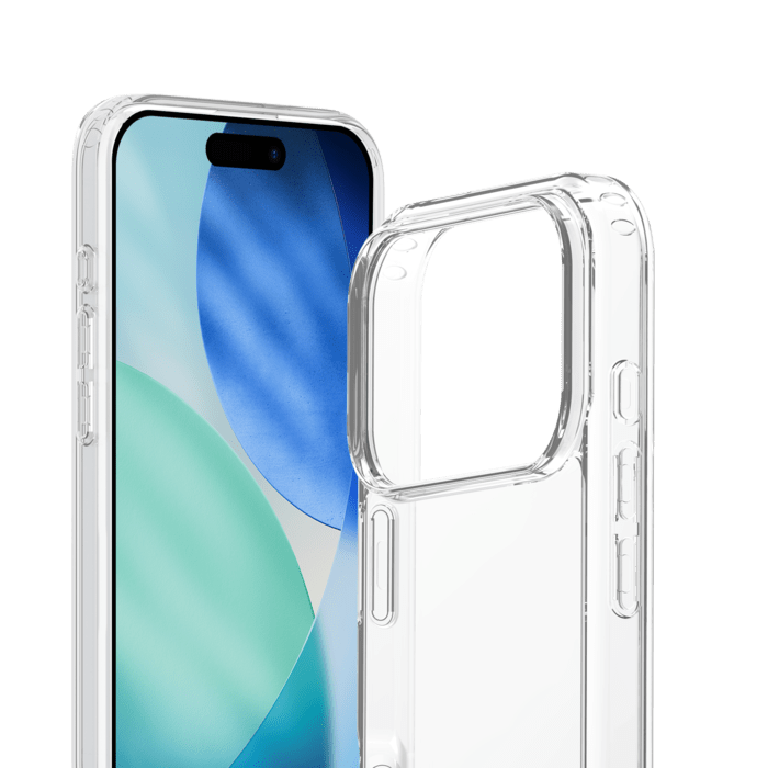 Pack combin&eacute; 3 en 1: Coque hybride invisible, &Eacute;cran en verre tremp&eacute; de qualit&eacute; sup&eacute;rieure et  Protecteur de l&rsquo;objectif de la cam&eacute;ra pour Apple iPhone 17 Pro Max, Transparente