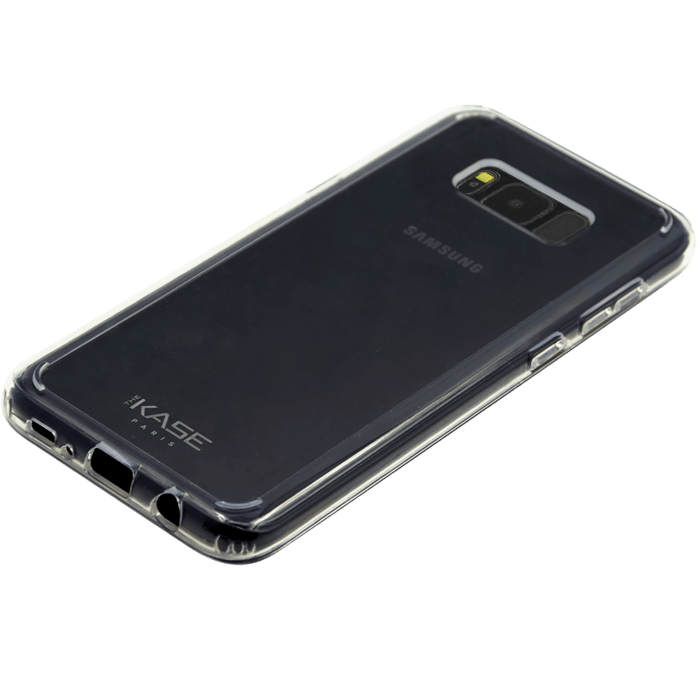 Coque hybride invisible pour Samsung Galaxy S8+, Transparent
