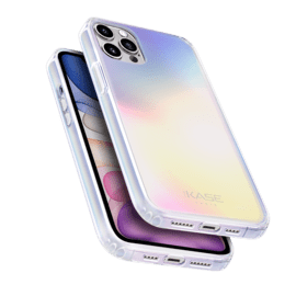 Iridescent Invisible Hybrid Case for Apple iPhone 12 Pro Max, Iridescent