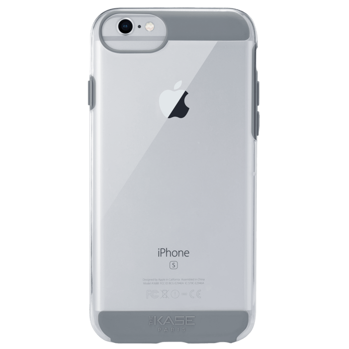 Housse TPU+PC Garegce Coque iPhone 6 2 x Protecteur décran en Verre Trempé Transparent 360° Anti-Chute Armure Double Protection for iPhone 6 / 6s-4.7- Bleu Coque iPhone 6s avec Antichoc 