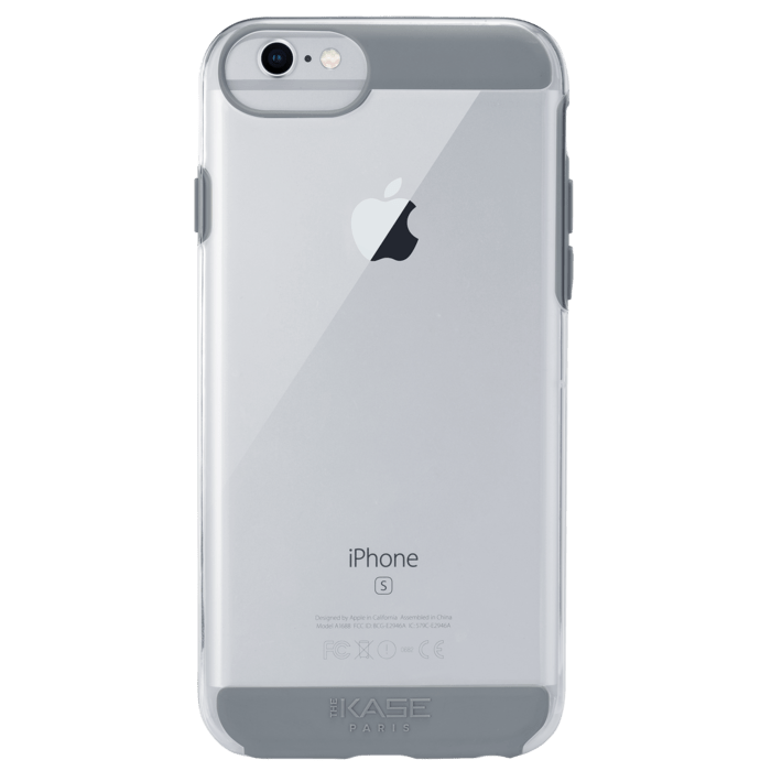 Air Coque de protection pour Apple iPhone 6/6s/7/8/SE 2020/SE 2022, Gris Sid&eacute;ral