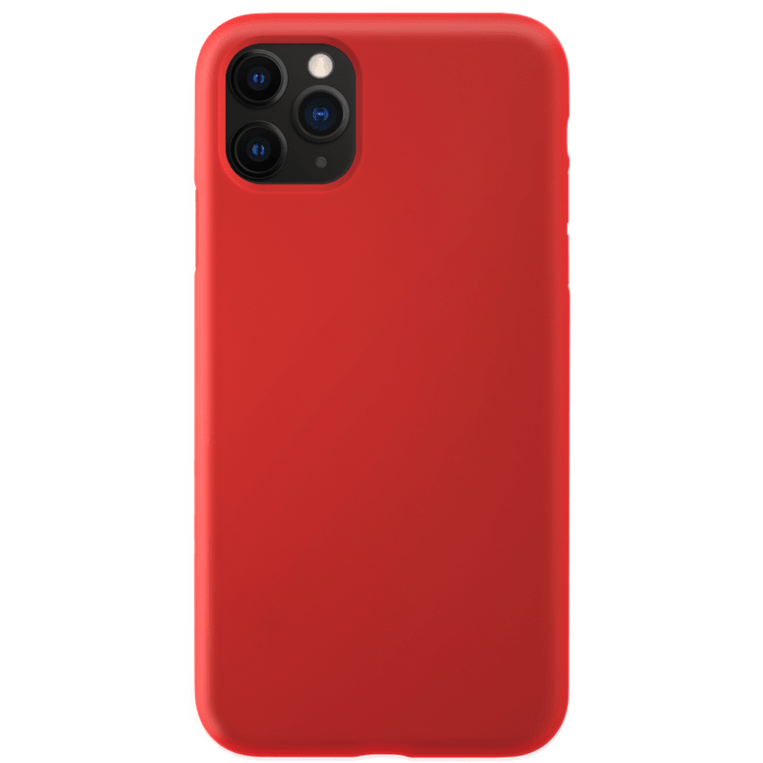 Anti-Shock Soft Gel Silicone Case for Apple iPhone 11 Pro, Fiery Red