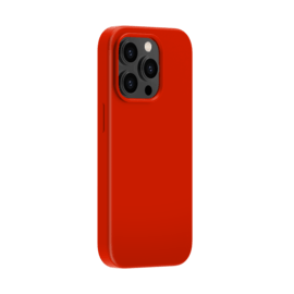 Coque Silicone Little Boutik Pour IPhone 14 Pro - Rouge Vif - Protection Souple