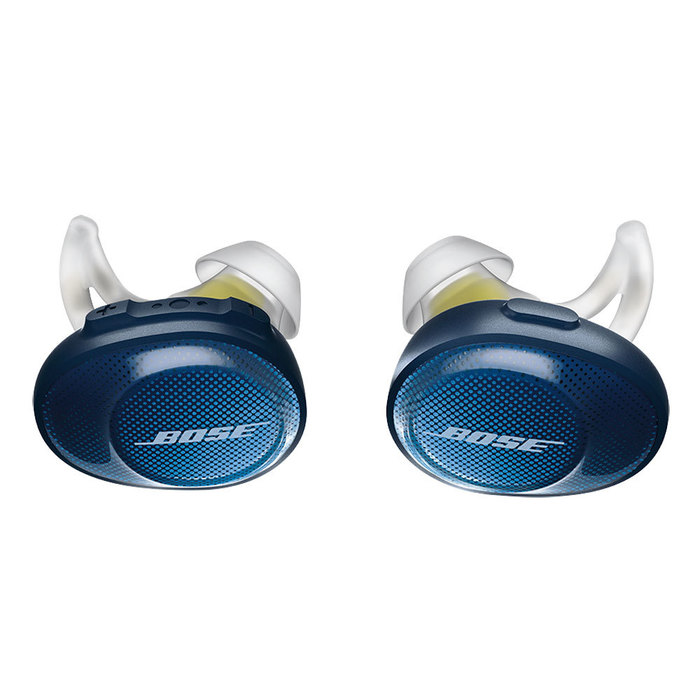 Sound Sport Free Truly Wireless Sport Headphones (Midnight Blue/Citron)