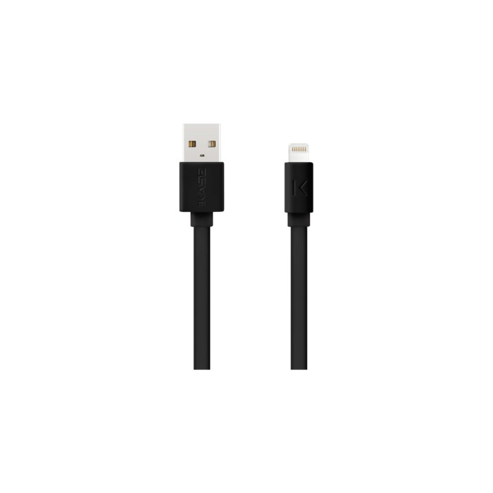C&acirc;ble Lightning certifi&eacute; MFi Apple Charge/Sync (1M) Noir de Jais