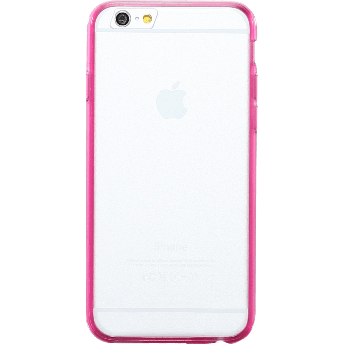 Coque slim transparente pour Apple iPhone 6/6s, Rose
