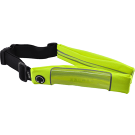 Ceinture de Sport Universelle avec 2 poches, Noen jaune