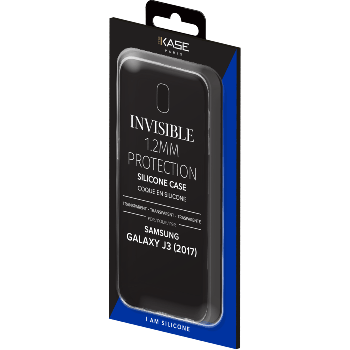 Coque Slim Invisible pour Samsung Galaxy J3 (2017) 1.2mm, Transparent (v. EU/Asie - J330FDS & J330GDS)