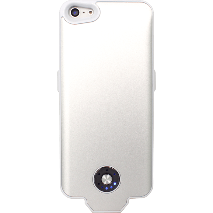 Coque batterie slim 2400mAh pour Apple iPhone 5/5s/SE, Blanc