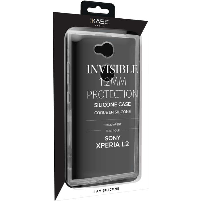 Coque Slim Invisible pour Sony Xperia L2 1,2mm, Transparent