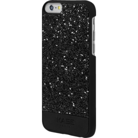 Coque Bling Strass pour Apple iPhone 6/6s, Minuit Noir