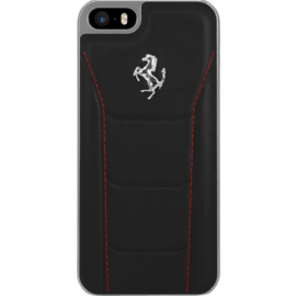 Case Ferrari 488 Genuine leather case for Apple iPhone 5/5s/SE, Black