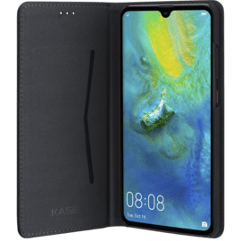 Folio Flip case with card slot & stand for Huawei Mate 20 , Black