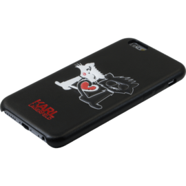 Karl Lagerfeld Choupette in Love Coque pour Apple iPhone 6/6s, Noir