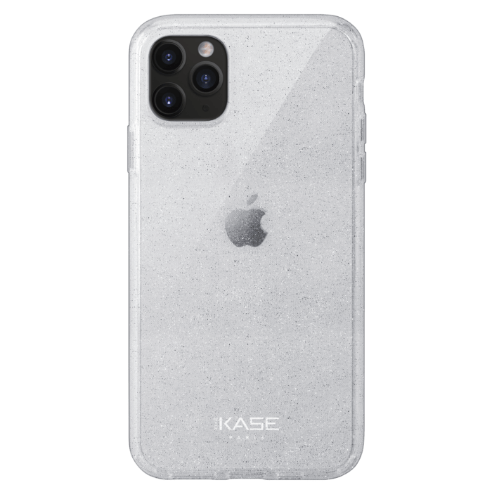 Custodia ibrida scintillante invisibile per Apple iPhone 11 Pro Max, trasparente