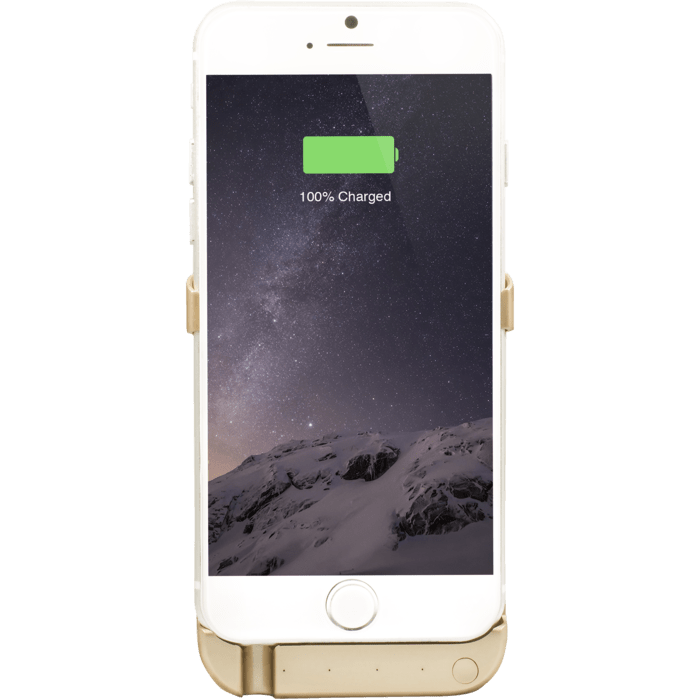 Coque Batterie 2800 mAh pour Apple iPhone 6/6s, Or