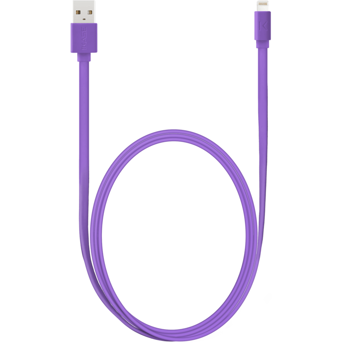 Câble Lightning certifié MFi Apple Charge/Sync (1M), Violet Royal