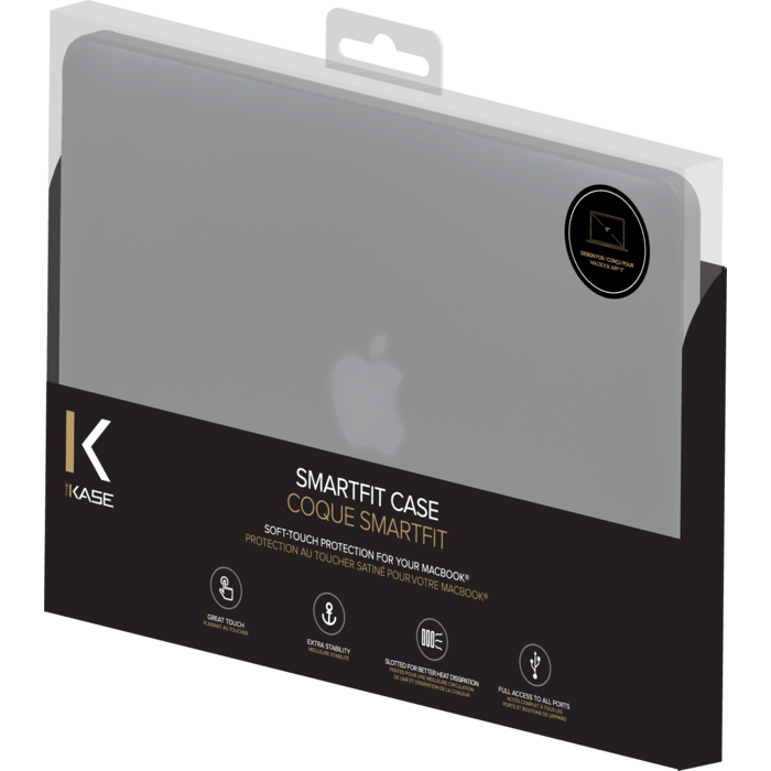 SmartFit Coque int&eacute;grale pour Apple MacBook Air 11 pouces, Gris