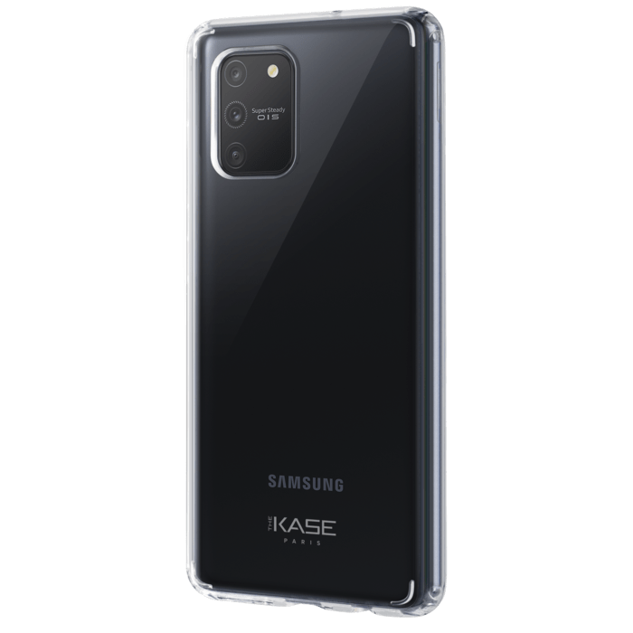 Coque hybride invisible pour Samsung Galaxy S10 Lite, Transparente