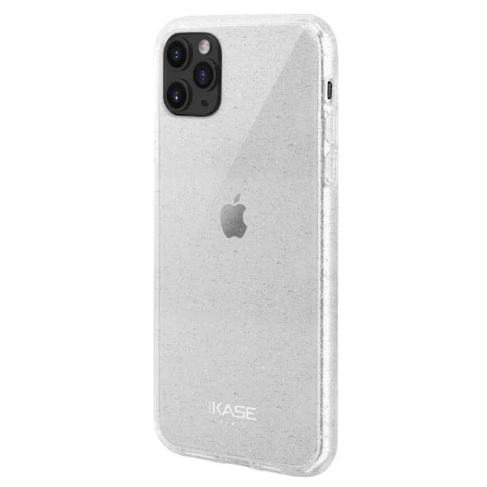Custodia ibrida scintillante invisibile per Apple iPhone 11 Pro Max, trasparente