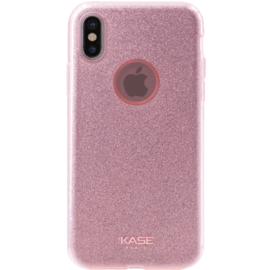 Case Sparkly Glitter Slim Case for Apple iPhone X, Rose Gold