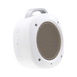 Airbeat-10 Haut-parleur portable Bluetooth avec microphone, Blanc