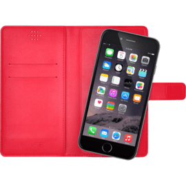 Coque clapet Universelle pour Smartphone (jusqu &agrave; 4.7 pouce), Lipstick Rouge