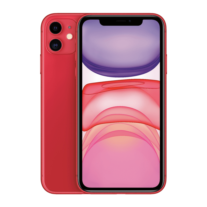 iPhone 11 reconditionn&eacute; 64 Go, Rouge, d&eacute;bloqu&eacute;