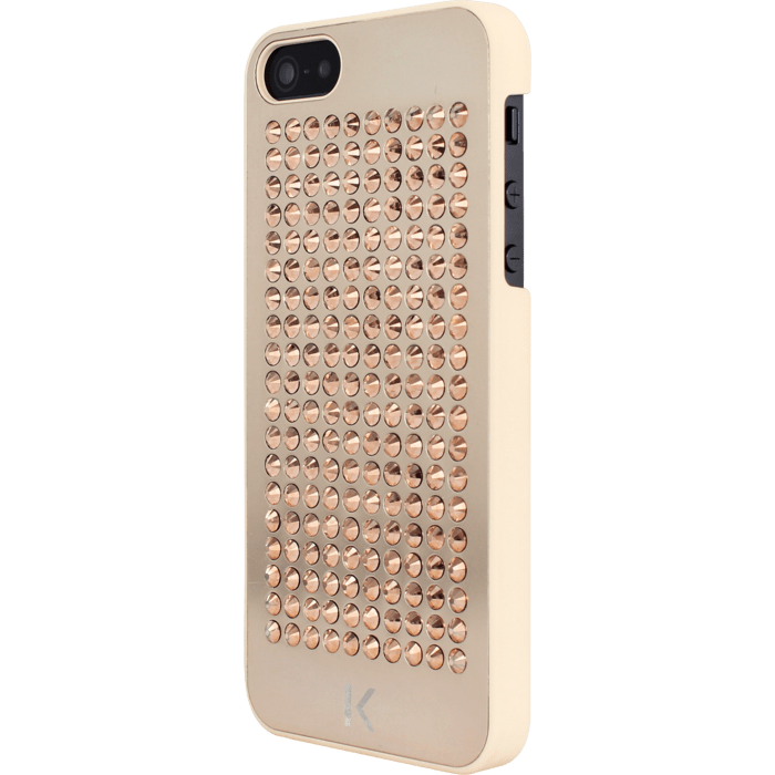 Coque ornée de cristaux Swarovski pour Apple iPhone 5/5s/SE, Or
