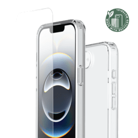 Pack combin&eacute; 2 en 1 (Coque hybride invisible, &Eacute;cran en verre tremp&eacute; de qualit&eacute; sup&eacute;rieure) pour Apple iPhone 16e/17e, Transparente