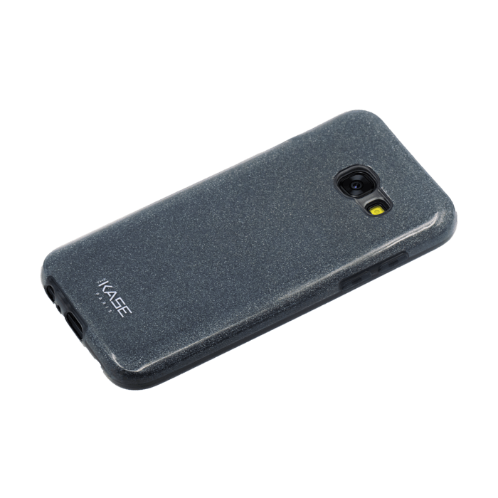 Coque slim pailletée étincelante pour Samsung Galaxy A3 (2017), Noir
