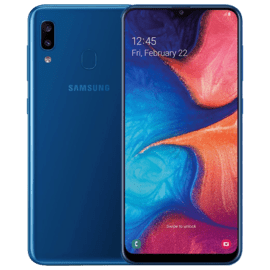 Galaxy A20 2019 reconditionné 32 Go, Bleu, débloqué