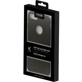 Coque en gel de silicone doux pour Apple iPhone 7/8, Vert olive foncé