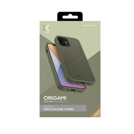 Coque Origami duo pour Apple iPhone 12 mini, Vert camouflage