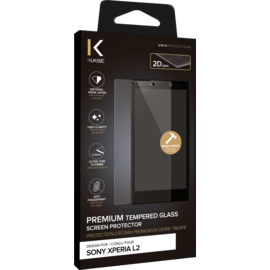 Protection d'écran premium en verre trempé pour Sony Xperia L2, Transparent