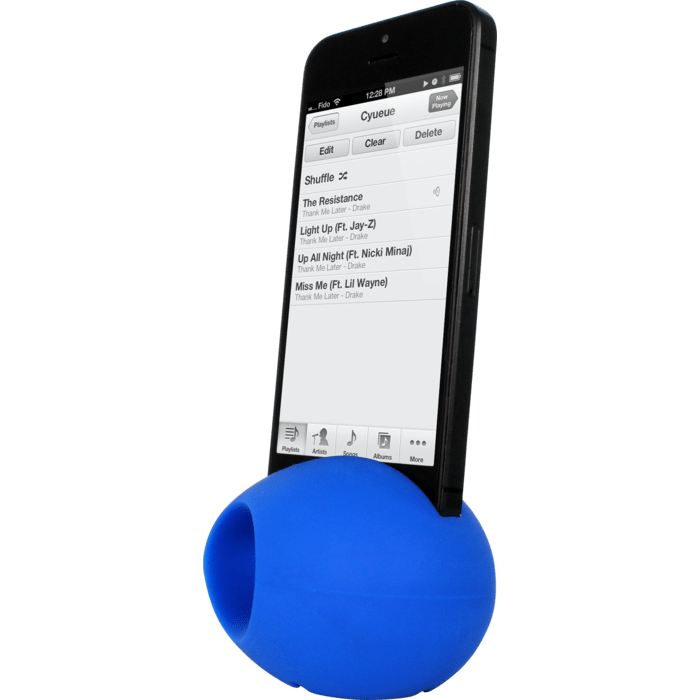 Oeuf Amplificateur de son pour Apple iPhone 4/4S, Bleu
