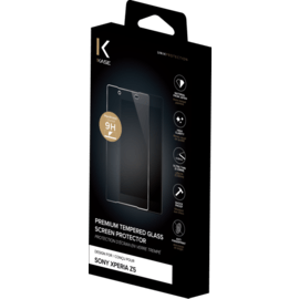 Protection d'&eacute;cran premium en verre tremp&eacute; pour Sony Xperia Z5 premium, Transparent