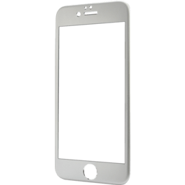 Protection d'écran en Alliage de Titane et verre trempé pour Apple iPhone 6/6s, Argent