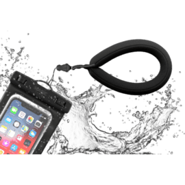 Dragonne flottante universelle en néoprène, noir de jais