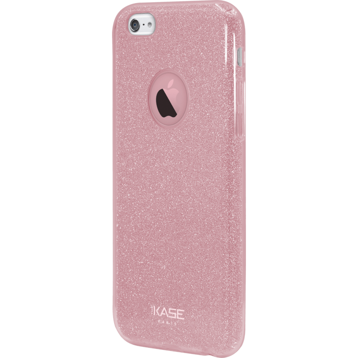 Coque slim&nbsp;paillet&eacute;e &eacute;tincelante pour Apple iPhone 6/6s, Or Rose